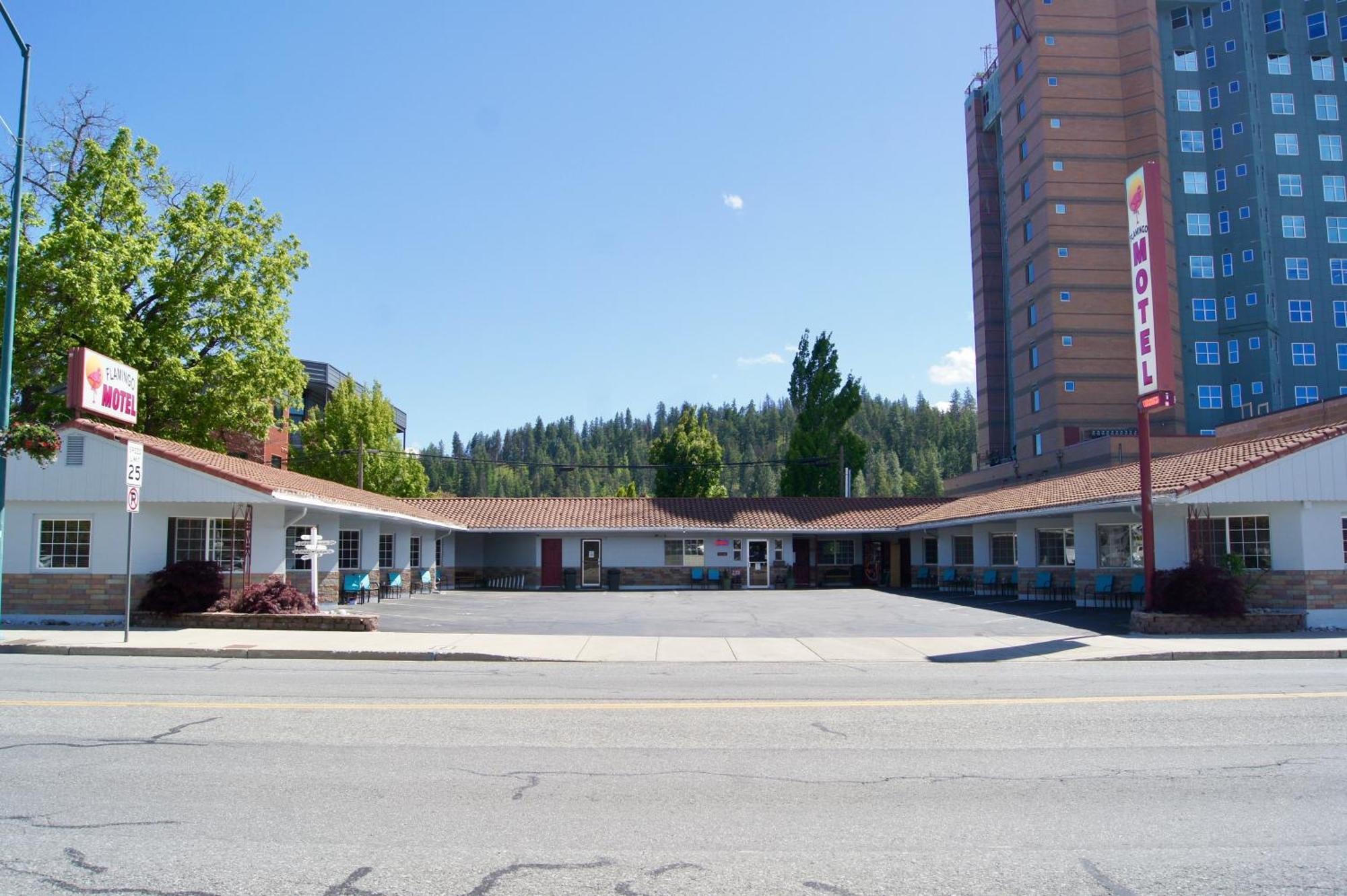 Flamingo Motel Coeur d'Alene Zewnętrze zdjęcie